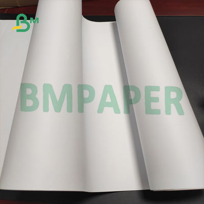Papel de plotador sem revestimento Rolls do uso do fato do formato 42gsm largo branco