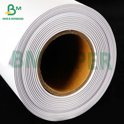 Papel de plotador sem revestimento Rolls do uso do fato do formato 42gsm largo branco