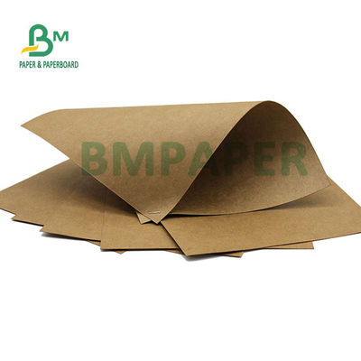 papel de envolvimento do alimento 250gsm, papel de embalagem de Brown para o alimento Tray Folding Resistant 79 x 109cm