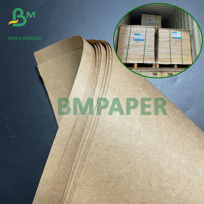 Papel de embalagem semi elástico Brown da fonte 70gsm 75gsm do BM para o cimento de embalagem