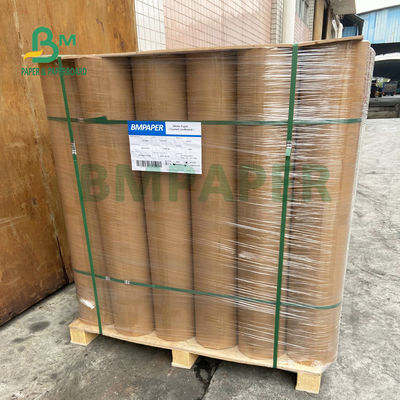 polpa de madeira derasgo escura do Virgin do papel de embalagem Rolls de 300gsm Brown