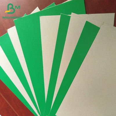 dobradores envernizados verdes de Grey Back Paperboard For File da parte superior de 1.2mm