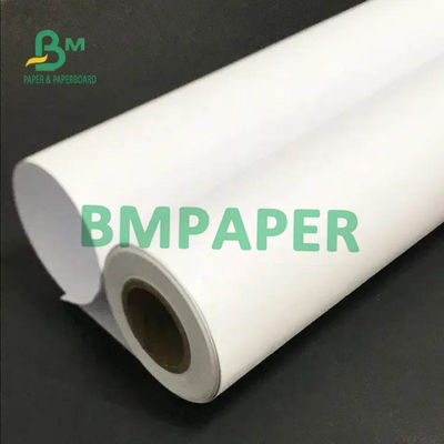 O núcleo branco 2&quot; 3&quot; do rolo do papel de plotador do Inkjet torna mais pesados 2 a 10 Rolls pela caixa