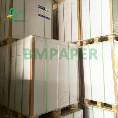 papel branco do texto C2S do brilho 100lb para cartões da cremalheira brancura alta de 315mm x de 468mm