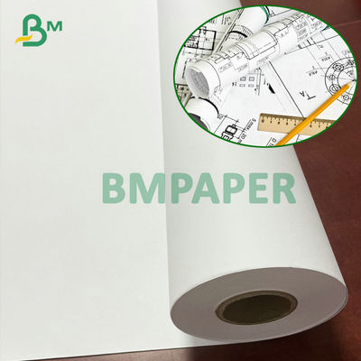 2&quot; rolo branco 24&quot; da ligação de Jet Engineering Paper 20# CAD da tinta do núcleo x 300ft