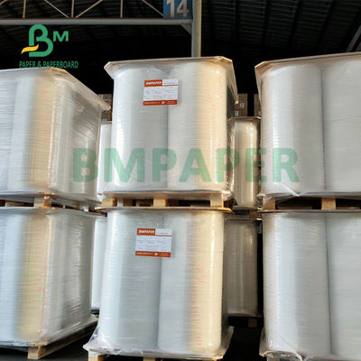 28gsm Straw Wrapping Paper Roll For que bebe 29mm produto comestível de 35mm x de 5000m