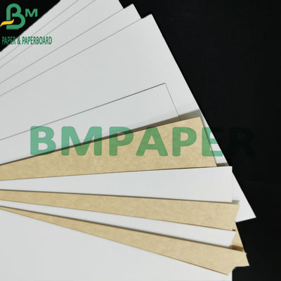 o produto comestível 300gsm revestiu o papel de embalagem branco com o Brown para trás para o recipiente de alimento