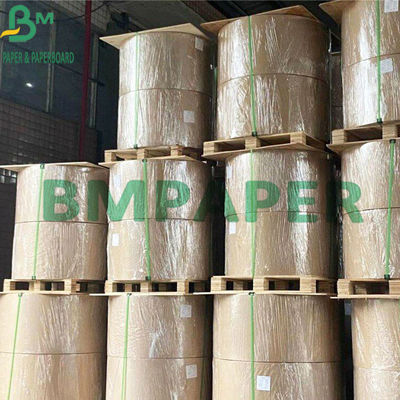 o produto comestível 300gsm revestiu o papel de embalagem branco com o Brown para trás para o recipiente de alimento