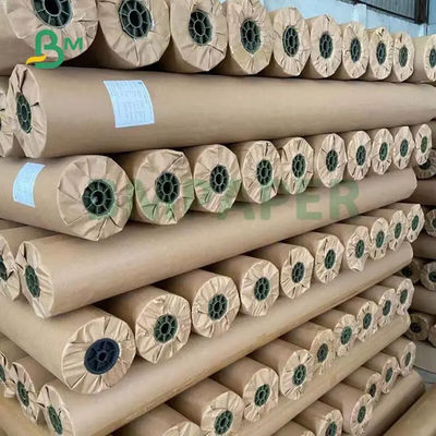 Papel de plotador liso sem revestimento Rolls da fábrica do vestuário 2&quot; núcleo 62&quot; 72&quot; largura 45gr 48gr