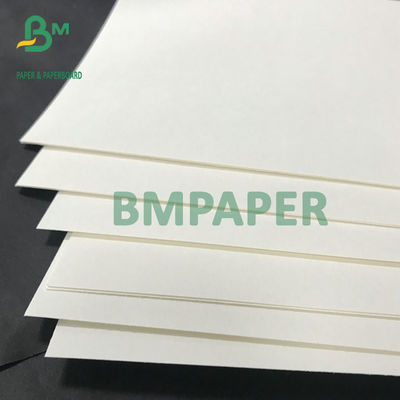 Papel absorvente branco sem revestimento da placa de papel da placa 600um 800um da pousa-copos para esteiras da cerveja