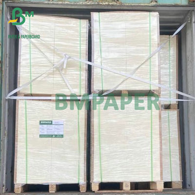 Papel absorvente branco sem revestimento da placa de papel da placa 600um 800um da pousa-copos para esteiras da cerveja