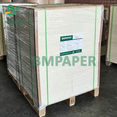 Papel absorvente branco sem revestimento da placa de papel da placa 600um 800um da pousa-copos para esteiras da cerveja
