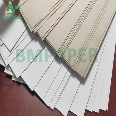 400gsm reciclável revestiu inteiramente o cartão alinhado branco Grey Back