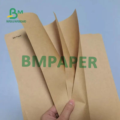 Papel de embalagem elástico Rolls de Brown para o saco Kraft 70g 80g 85g 100g 120g do arroz