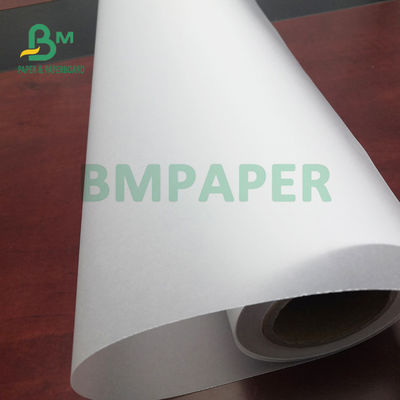 Rolos de papel vegetal translúcido 60gsm 83gsm para desenho infantil 20'' 24'' X 50m