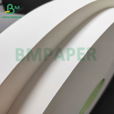 Alimento 24gsm seguro Straw Wrap Paper White Color 27mm x 6000 medidores de Rolls