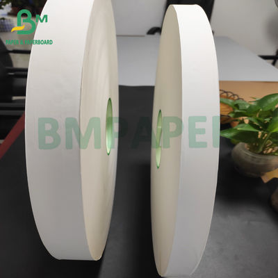 Alimento 24gsm seguro Straw Wrap Paper White Color 27mm x 6000 medidores de Rolls