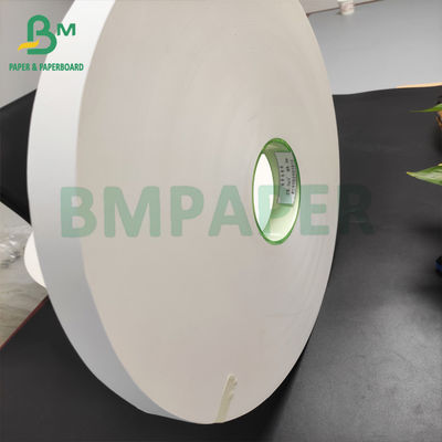 Alimento 24gsm seguro Straw Wrap Paper White Color 27mm x 6000 medidores de Rolls