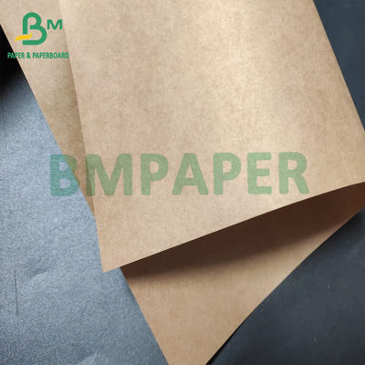 Papel de embalagem de saco Unbleached natural 70g 80g Kraft de grande resistência