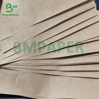Papel de embalagem de saco Unbleached natural 70g 80g Kraft de grande resistência