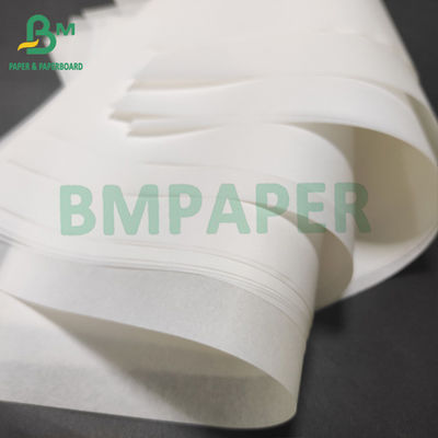 35gsm envolvimento de papel à prova de graxa branco Rolls de papel do produto comestível da categoria 3