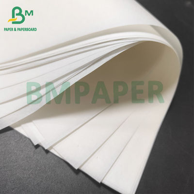 35gsm envolvimento de papel à prova de graxa branco Rolls de papel do produto comestível da categoria 3