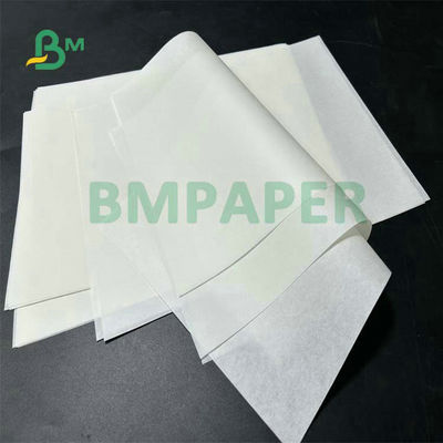 a cor branca de 30gsm 35gsm 40gsm revestiu o rolo de papel à prova de graxa para o envolvimento dos Hamburger