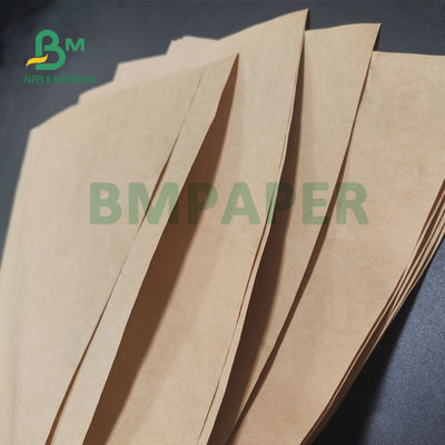 70 - 120gsm Marrom Saco de Papel Extensível para Embalagens de Produtos Químicos 50kg 79 x 109cm