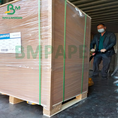 Saco Químico de Cimento Papel 50kg Saco Extensível Papel Kraft Cor Marrom