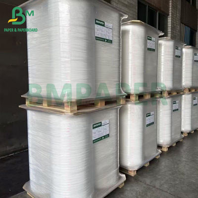 rolo de papel térmico do jumbo de 48gsm 55gsm 40 polegadas papel de prova de uma posição de 50 polegadas
