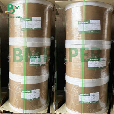 rolo de papel térmico do jumbo de 48gsm 55gsm 40 polegadas papel de prova de uma posição de 50 polegadas