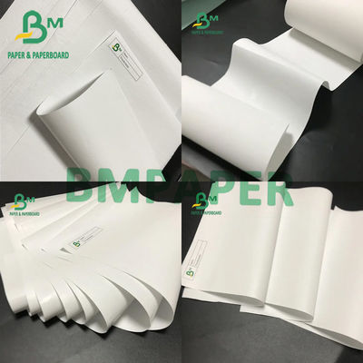 rolo branco preto de papel imprimindo térmico da exposição 790mm de 70gsm 55gsm 48gsm