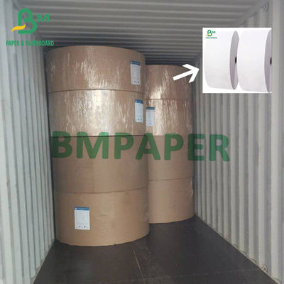 rolo branco preto de papel imprimindo térmico da exposição 790mm de 70gsm 55gsm 48gsm