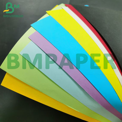 80GSM 110GSM Embalagem colorida Papel Kraft Colorido Bristol Craft Paper para bolsas
