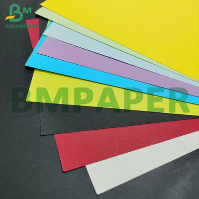 80GSM 110GSM Embalagem colorida Papel Kraft Colorido Bristol Craft Paper para bolsas