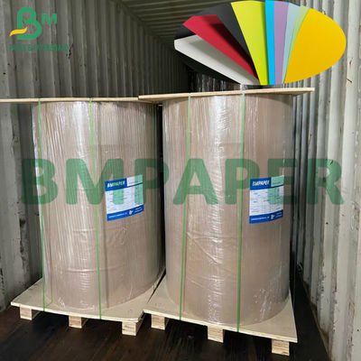80GSM 110GSM Embalagem colorida Papel Kraft Colorido Bristol Craft Paper para bolsas