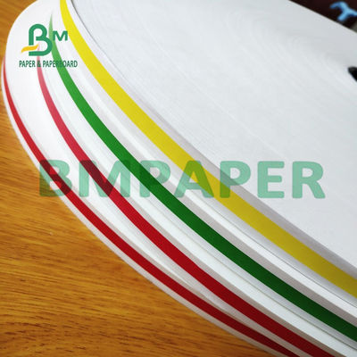 O Virgin do produto comestível de 60GSM 120GSM reduz a polpa Kraft branco Straw Paper For Disposable Straws