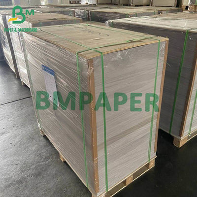 Folhas laterais 200 de Gray One Side Coated White da placa a frente e verso da caixa de papel do OEM - 450gsm