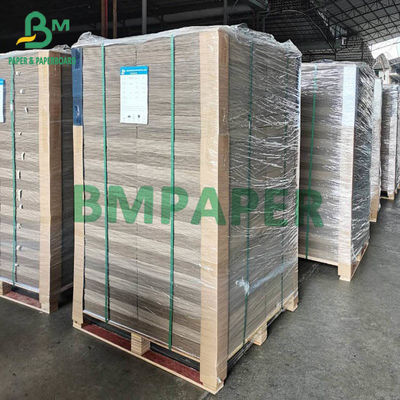 Folhas laterais 200 de Gray One Side Coated White da placa a frente e verso da caixa de papel do OEM - 450gsm