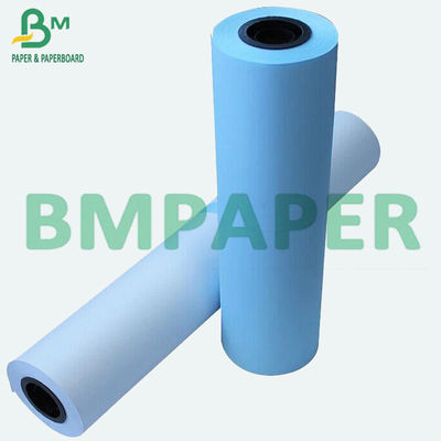 papel de plotador azul do CAD da cor 80g para projetar a impressão