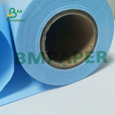 papel de plotador azul do CAD da cor 80g para projetar a impressão