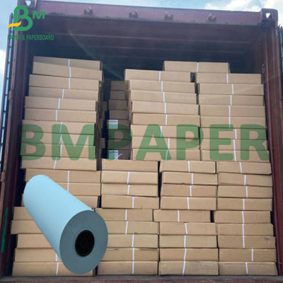 papel de plotador azul do CAD da cor 80g para projetar a impressão
