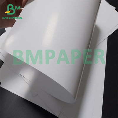 O dobro branco tomou partido papel revestido para a impressão da propaganda e o folheto do produto