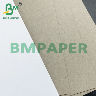 papel Grey White For Garments Boxes de Blanc da caixa de 1000g 107x77cm
