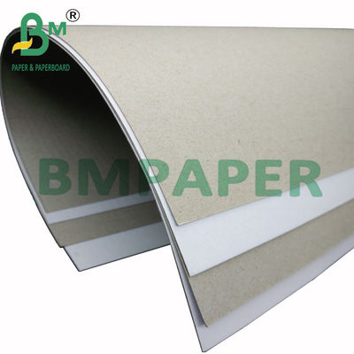 300gsm 400gsm 64x90cm um tomou partido papel de placa frente e verso revestido Grey Back For Packing
