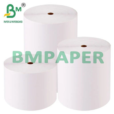 O silicone branco do forro de liberação revestiu o papel de papel glassine para etiquetas autoadesivas