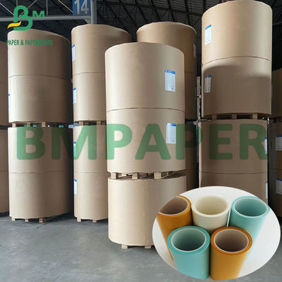 o silicone 60g branco azul revestiu o rolo enorme de papel de papel de liberação de papel do papel glassine