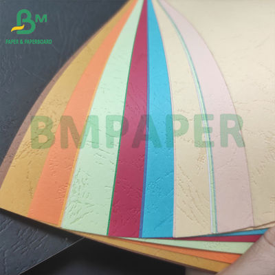180gm Papel de Cobertura Papel de grãos de couro de formato A4 Papel de colagem