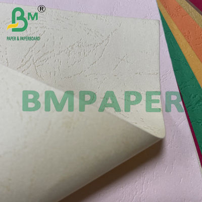 160 g 180 g Papel de cartão de cores grossas Bristol em relevo de couro com cobertura de grãos