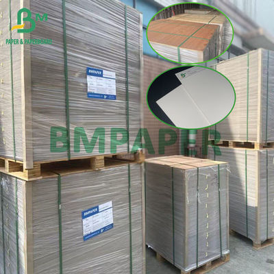 1mm 1,5mm 2,0mm Painel revestido de barro Dois lados Cartão branco Cinza Médio 31 ′′ X 43 ′′ 787 mm X 1092 mm